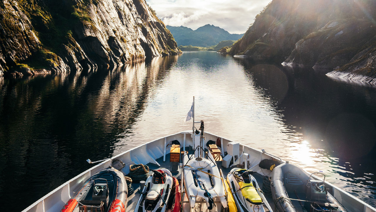 Sailing the Fjords