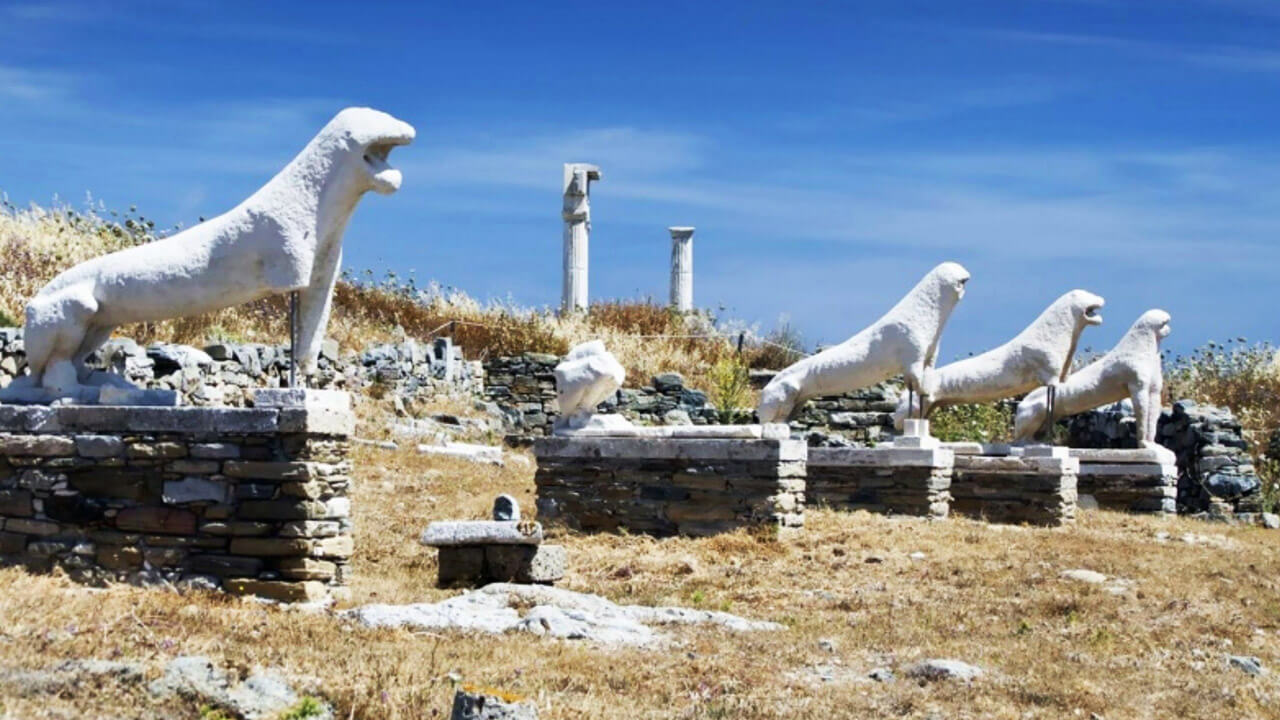 The Sacred Island of Delos - Mykonos, Greece