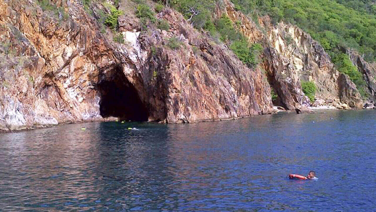 Snorkeling at Treasure Island - Norman Island, B.V.I.