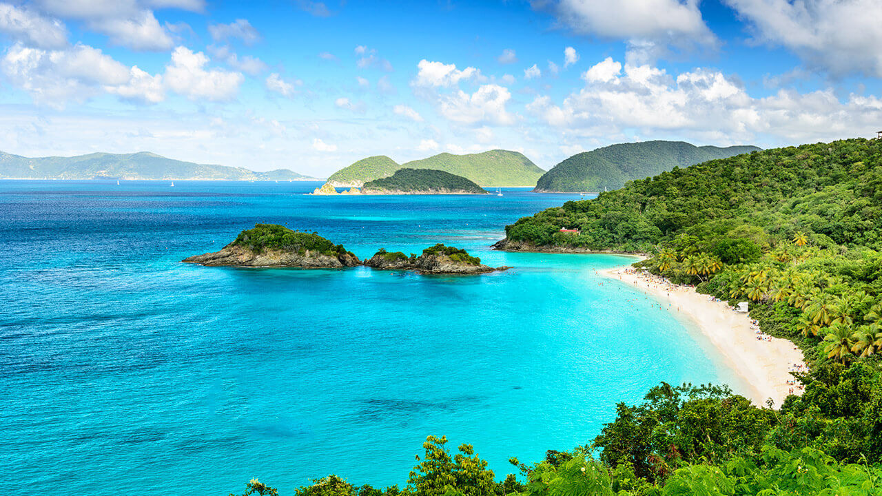 The Underwater Snorkel Trails of Trunk Bay - Cruz Bay, St. John