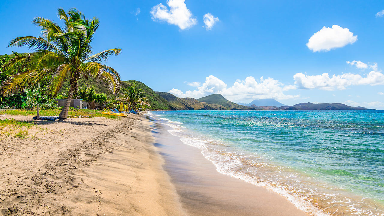 Beach South Friars Bay St. Kitts 